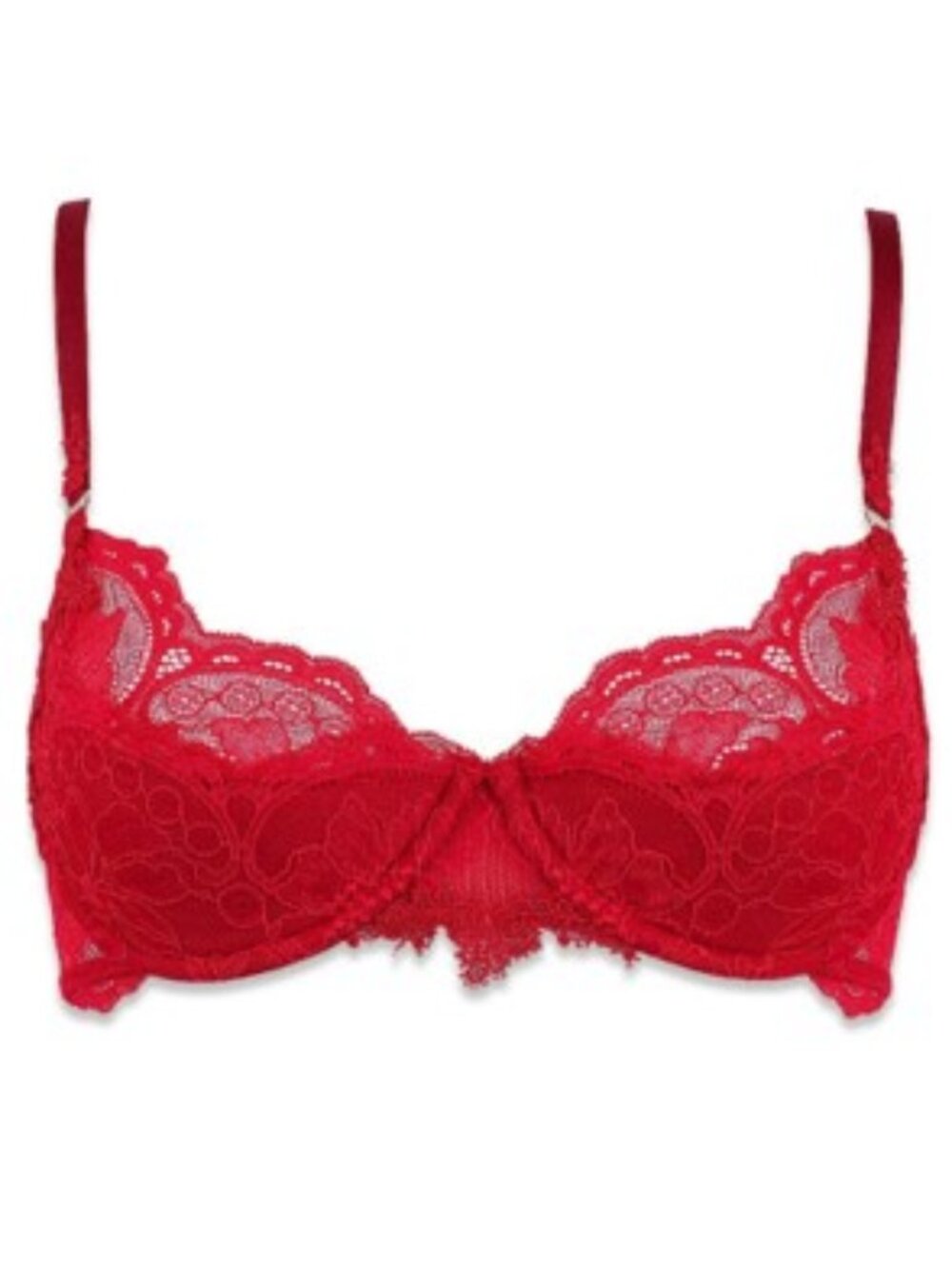 Luxxa Elixir Full-Cup Corbeille Bra in Red – Size 34C - New in the box